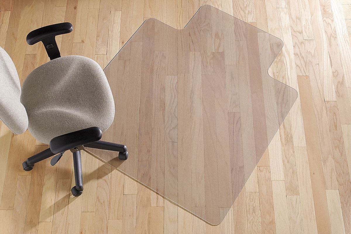 Rubbermaid Commercial Products Wide Lip Chair Mat For Laminate