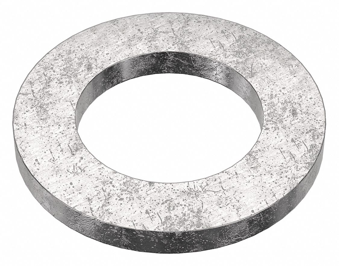 Flat Washer: 18-8, Stainless Steel, M20 Screw Sz, 21 mm In Dia, 35 mm Out Dia, Std Flat Washer, 5 PK