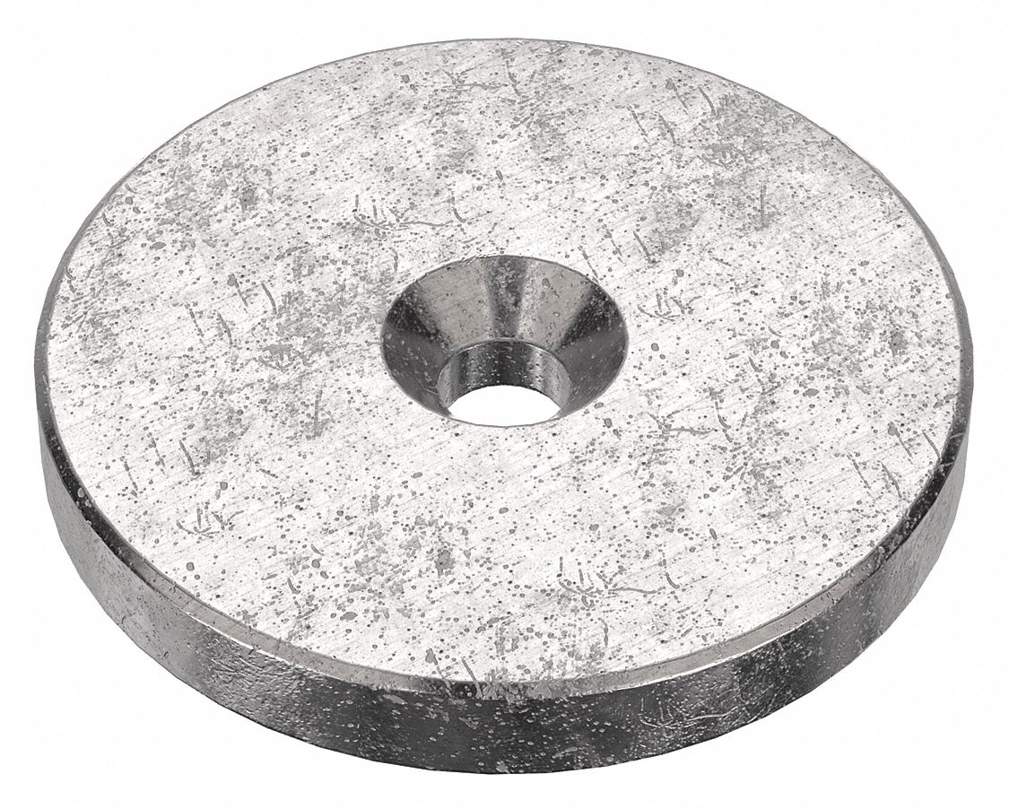 COUNTERSUNK WASHER, FOR ¼ IN SCREW, 18-8 STAINLESS STEEL, PLAIN, 0.281 IN MAX INSIDE DIA