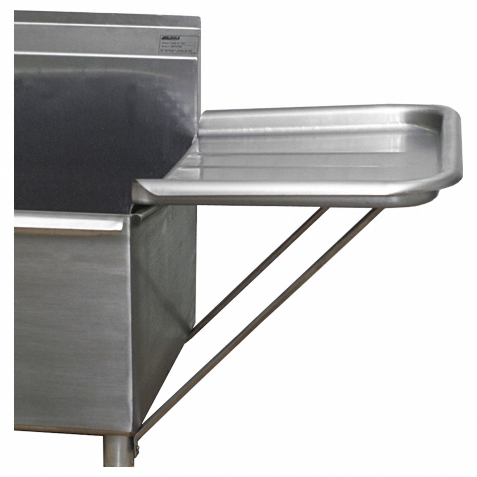 Drainboard Detachable For Utility Sinks
