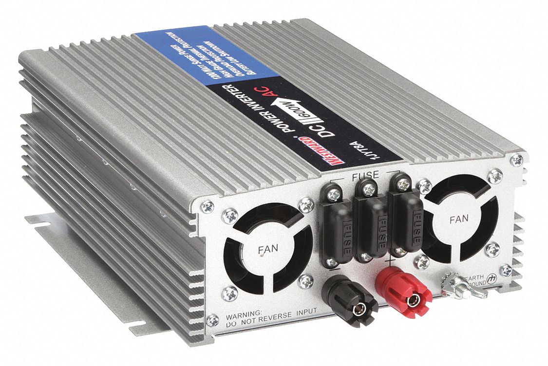 WESTWARD INVERTER PWR 600W PEAK 1200W 115VAC Inverters WSW1JYT8