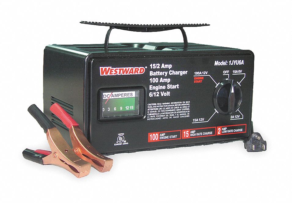 BATTERY CHARGER,6/12 V,100 A