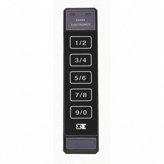 ESSEX Illuminated Access Control Keypad, Keypad, Valox® Housing