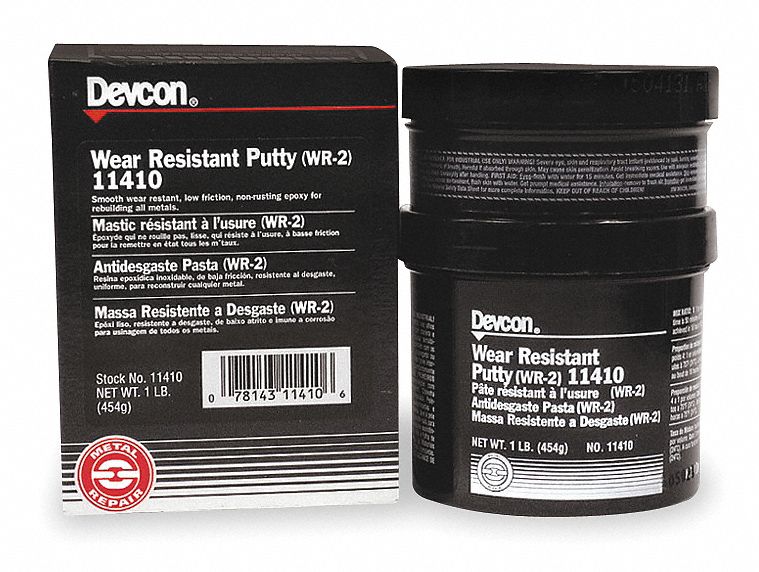 4 Lb Kit Devcon Metal Repair Plastic Steel Putty A Fastenal