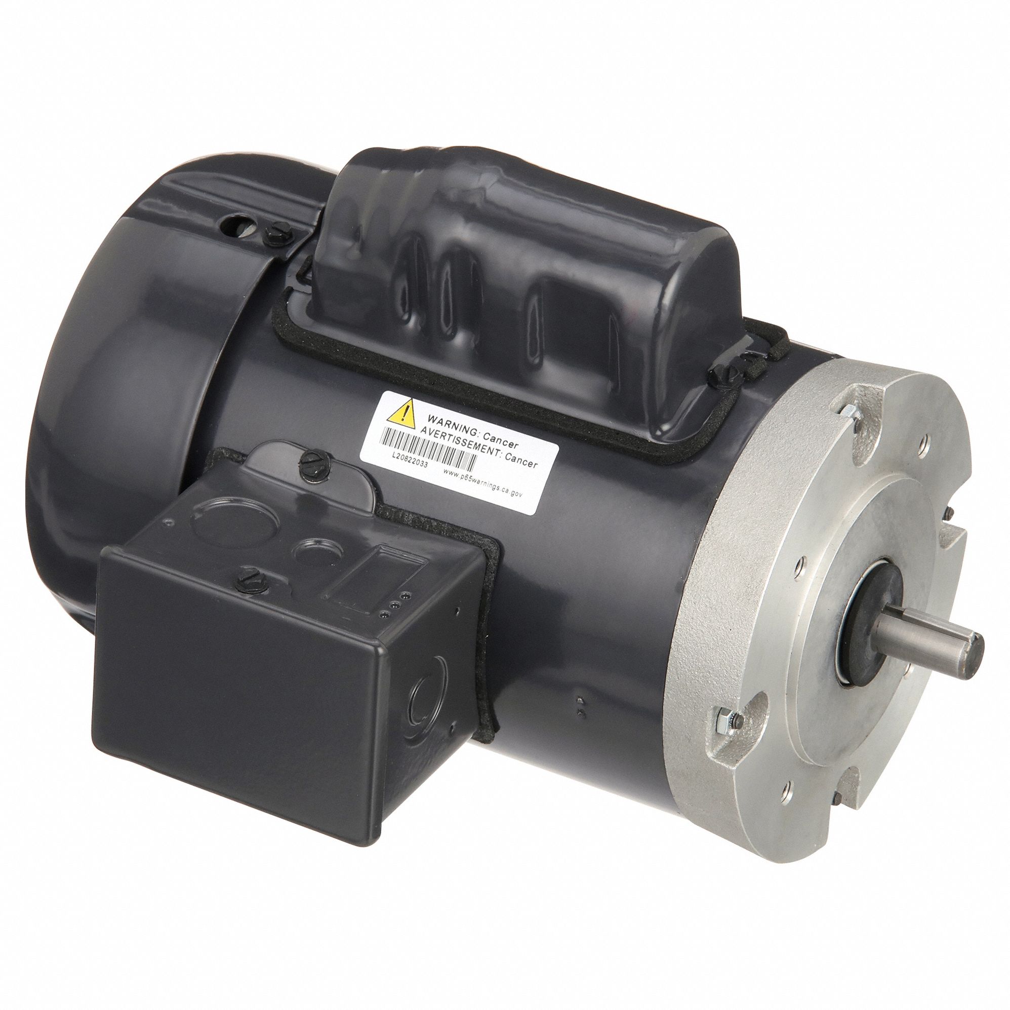 General Purpose Motor: Single Phase, 1/4 hp, 115/230V AC, 42CZ Frame Size, 1/2 in x 1 1/8 in