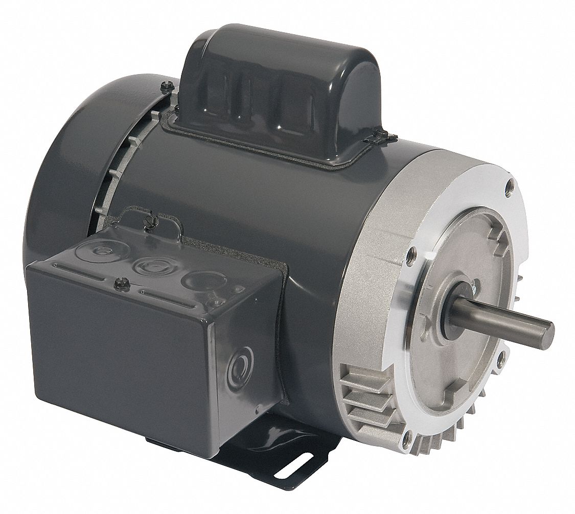 GENERAL PURPOSE MOTOR, TOTALLY ENCLOSED FAN-COOLED, FACE/BASE MOUNT, 1 HP, 115/208-230 V AC