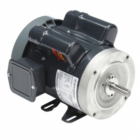 MARATHON MOTORS, Totally Enclosed Fan-Cooled, Face/Base Mount, General ...