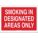 SIGN NO SMOKING N/H 10X14