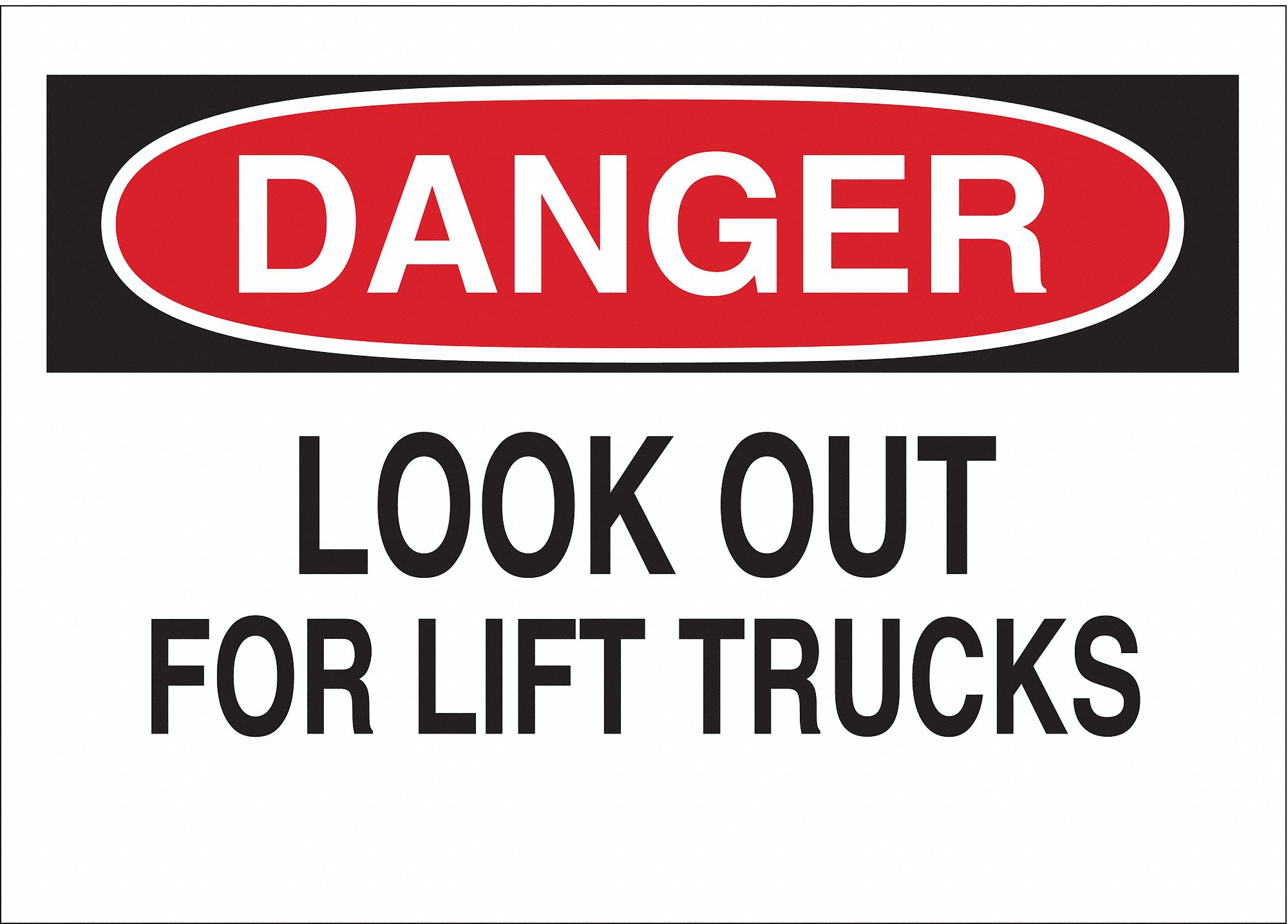 SIGNE ATTENTION CHARIOTS ELEVATEURS