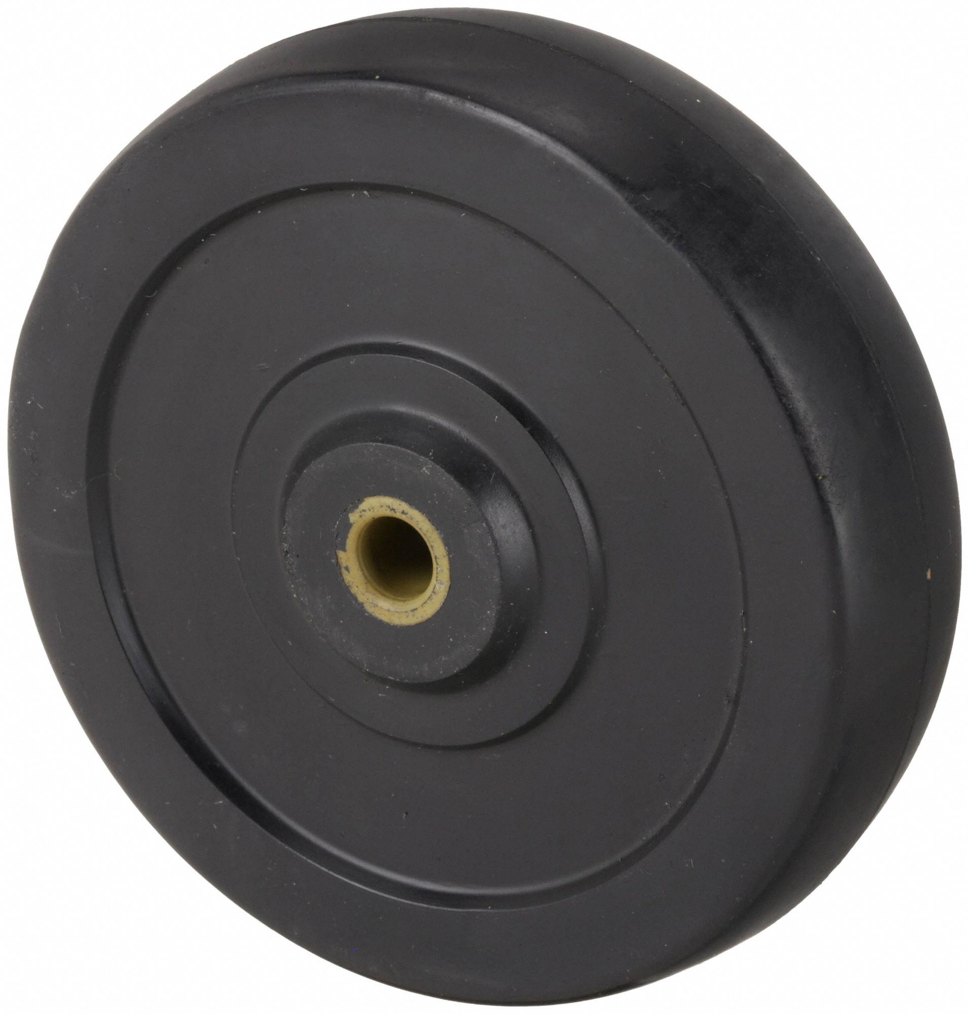 4 in Wheel Dia., 1 1/4 in Wheel Wd, Solid Rubber Wheel - 1KA93|1KA93 ...