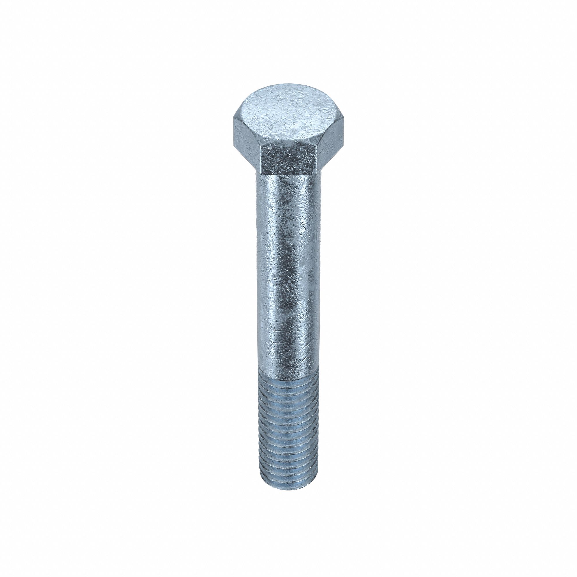 HxHdCpScrw, Steel, 3", 7/16"-14, 50PK