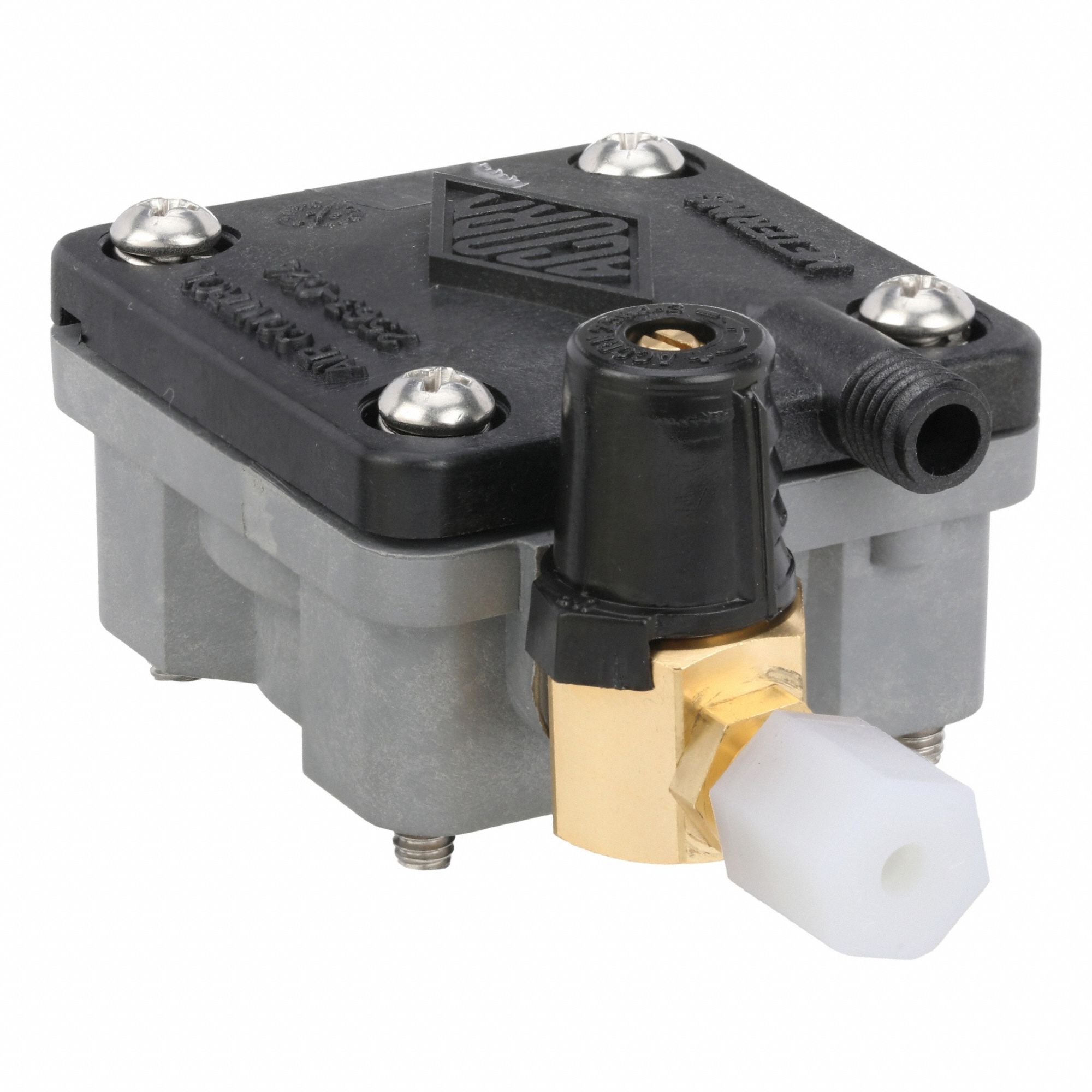 Servomotor: Air-Trol®, Noryl, 2 in Overall Wd, 3 1/2 in Overall Ht, Black