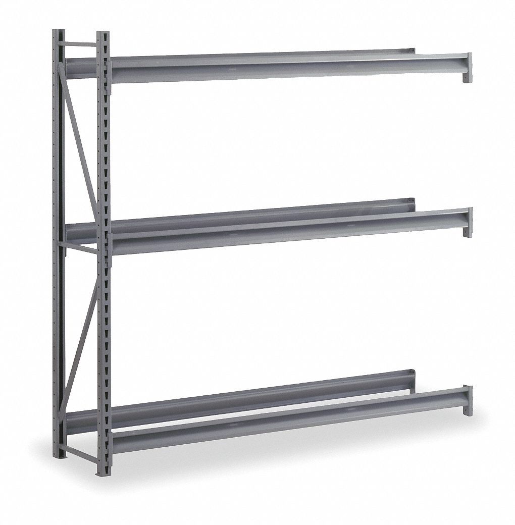 GRAINGER APPROVED Steel Single Sided AddOn Tire Rack, Shelf Capacity