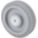 NONMARKING RUBBER TREAD ON PLASTIC CORE WHEEL, 5 IN WHEEL DIAMETER, 1¼ IN WHEEL W