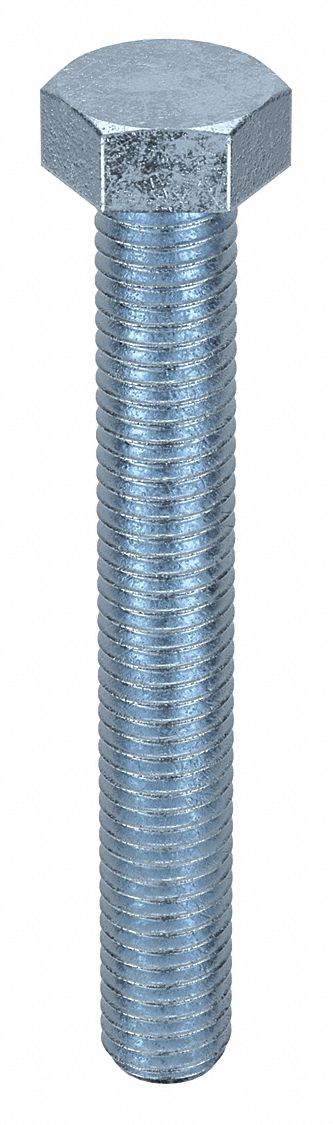 HxHdCpScrw, Steel, 3 3/4", 1/2"-13, 25PK