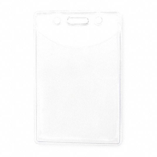 Hang Badge Holder,PK10 - Grainger