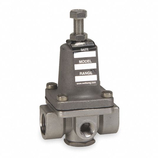 WATTS Pressure Regulator, Brass, 1 to 25 psi 1KCL81/2 263AA 125