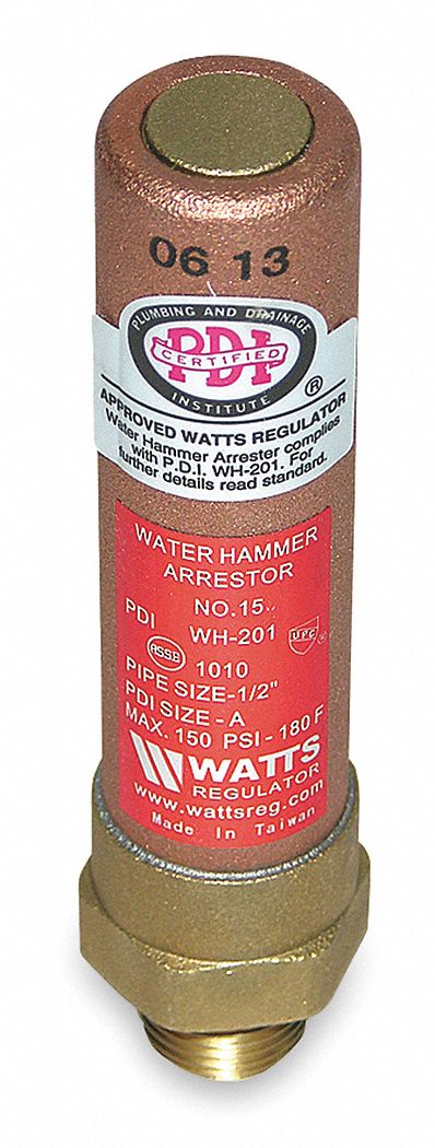 Water Hammer Arrestors