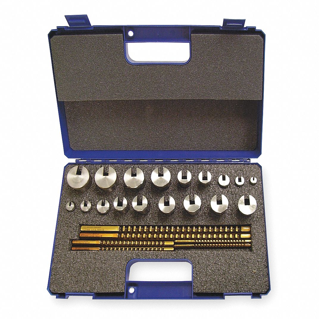Metric Keyway Broach Set, Metric High Speed Steel