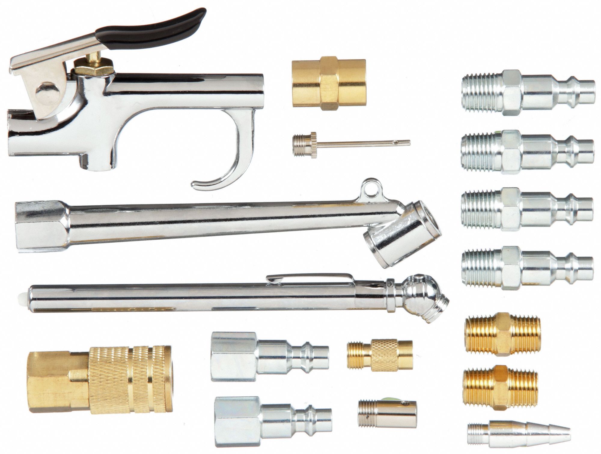 SPEEDAIRE, ThumbLever Grip, Brass/Chrome Plated Aluminum/Steel, Air