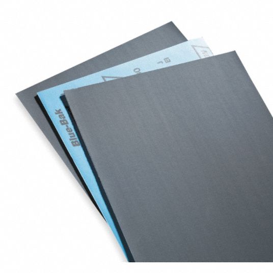 NORTON, 9 in W x 11 in L, Silicon Carbide, Sanding Sheet -  1KUL9