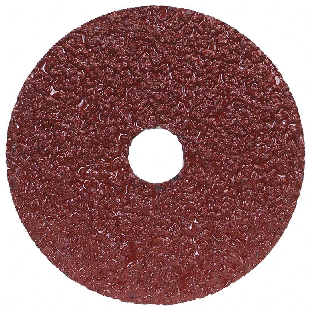 Fiber Disc: 7" x 7/8", Aluminum Oxide, 60 Grit, F240, 25 PK