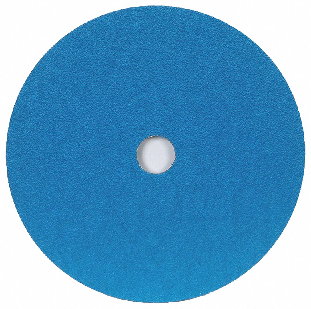 MERIT Fiber Disc 5 in Disc Dia, 60 Abrasive Grit, Coarse, Fiber, Backing Wt, FX672, 25 PK