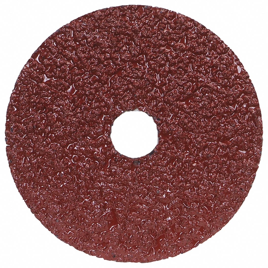 Fiber Disc: 5" x 7/8", Aluminum Oxide, 36 Grit, F240, 25 PK