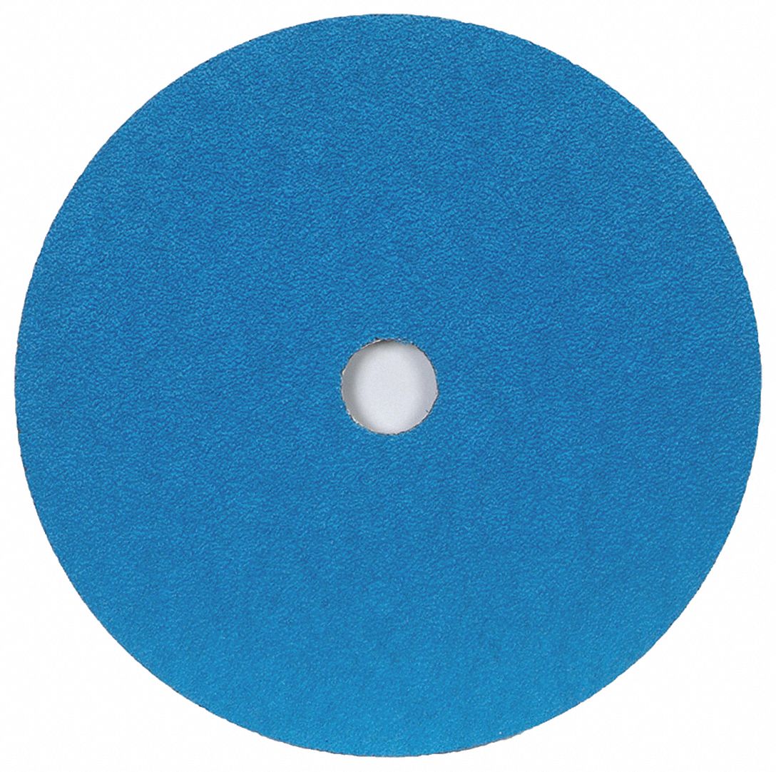 MERIT, 5 in x 7/8 in, Zirconia Alumina, Fiber Disc - 1KXL4|66623357292 ...