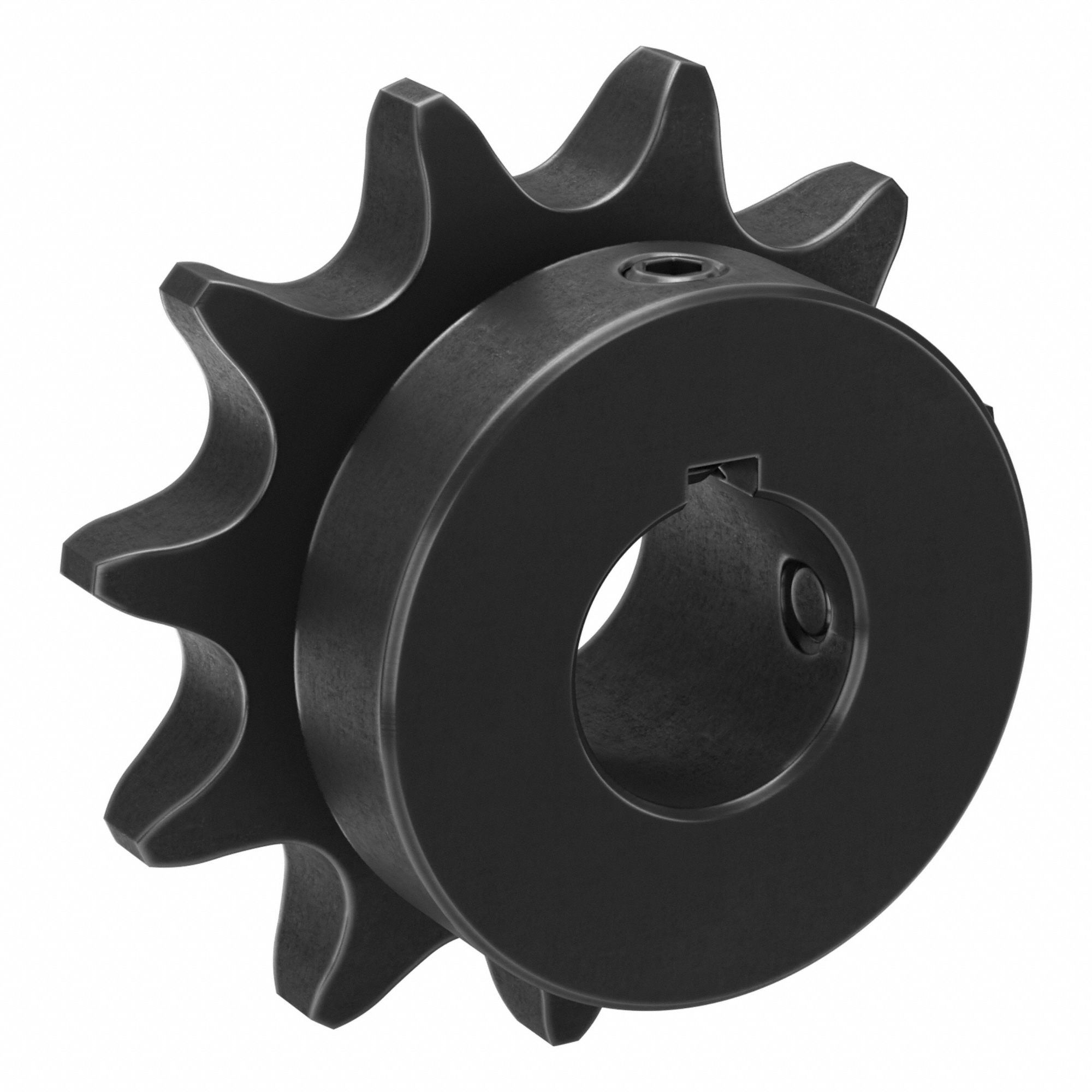 Single Strand Sprocket: 50, For 5/8 in Chain Pitch, 3/4 in Bore Dia, 11 Teeth, Steel