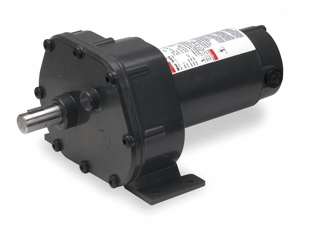 DC Gearmotor, Nameplate RPM: 6.0, Enclosure: TENV - Grainger