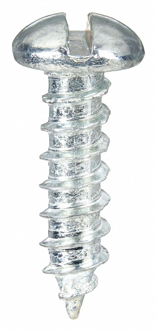 2 Size, 1/2 in Lg, Wood Screw 1LA95WSRI0200500100P Grainger