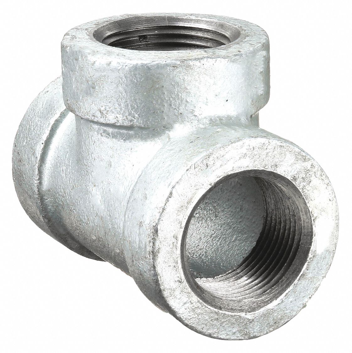 TEE: MALLEABLE IRON, 2 IN X 2 IN X 2 IN, NPT X NPT X NPT THREAD, CLASS 300