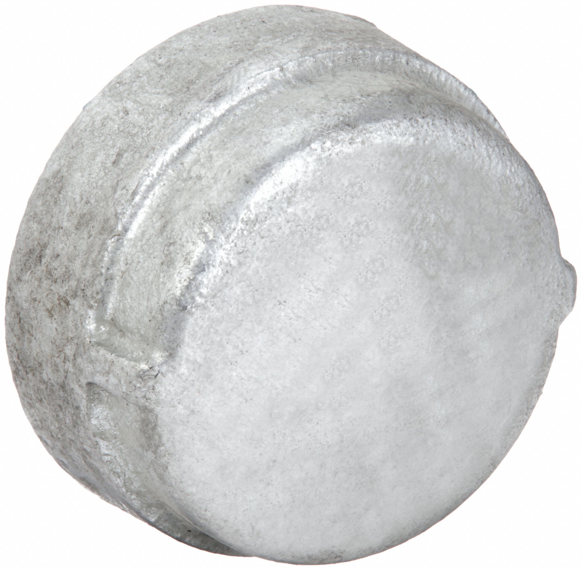 ROUND CAP: MALLEABLE IRON, 2 IN, FEMALE NPT THREAD, CLASS 300