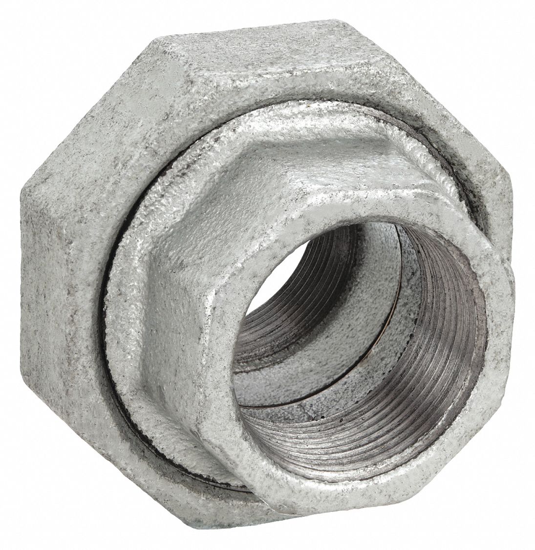 UNION: MALLEABLE IRON, 3 IN X 3 IN, NPT X NPT THREAD, CLASS 300