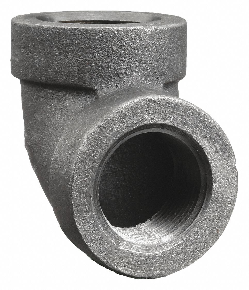 90 °  ELBOW: MALLEABLE IRON, ½ IN X ½ IN FITTING, FEMALE NPT X FEMALE NPT, CLASS 300