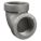 90 °  ELBOW: MALLEABLE IRON, 1½ IN X 1½ IN FITTING, FEMALE NPT X FEMALE NPT, CLASS 300