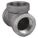 TEE: MALLEABLE IRON, 1¼ IN X 1¼ IN X 1¼ IN FITTING PIPE SIZE, CLASS 300