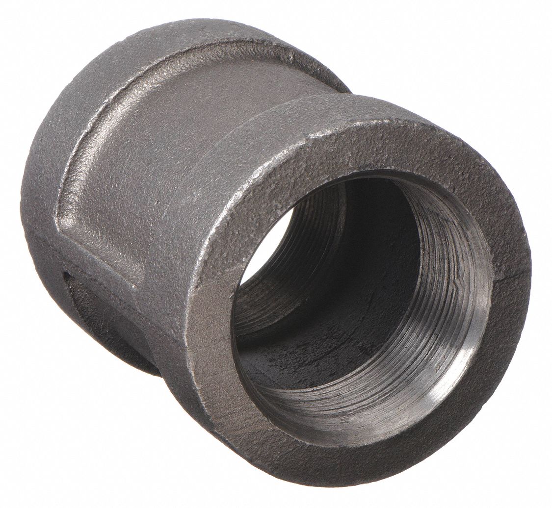 COUPLING: MALLEABLE IRON, 1¼ IN X 1¼ IN FITTING, FEMALE NPT X FEMALE NPT, CLASS 300