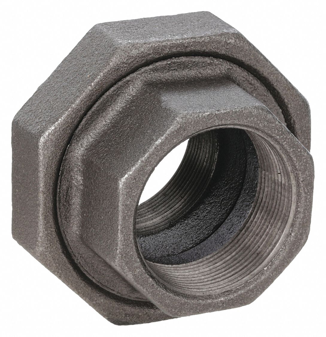 UNION: MALLEABLE IRON, 3 IN X 3 IN FITTING PIPE SIZE, FEMALE NPT X FEMALE NPT, CLASS 300