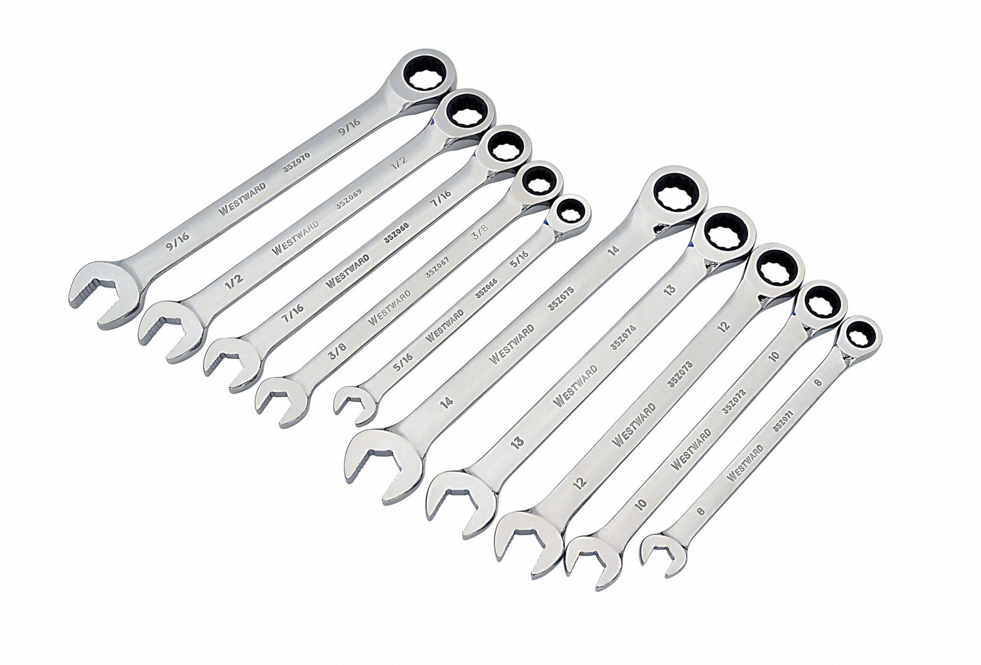 Assorted Sizes DRAPER TOOLS Combination Spanner 