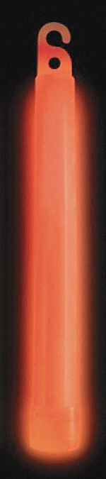 Red Lightstick, 6 in Length, 12 hr Duration, 10 PK