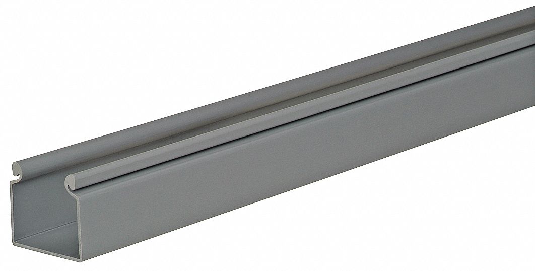 1LER7 - Wire Duct Hinging Cover Gray L 6 Ft