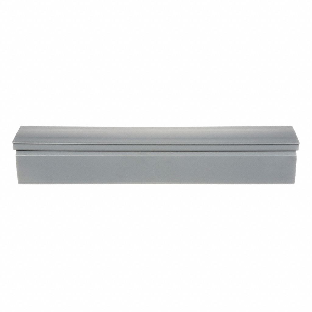 Wiring Duct for Hinged Covers(not included): 1 1/2 in Nom Wd, 2 in Nom Ht, Lead-Free PVC, 72 in Lg