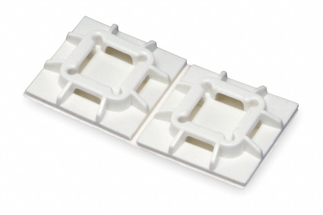 Cable Tie Base 4 Way Natural PK100