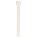 CABLE TIE, 4½ IN L, 1 IN MAX BUNDLE, 0.12 IN W, NATURAL, 100 PK