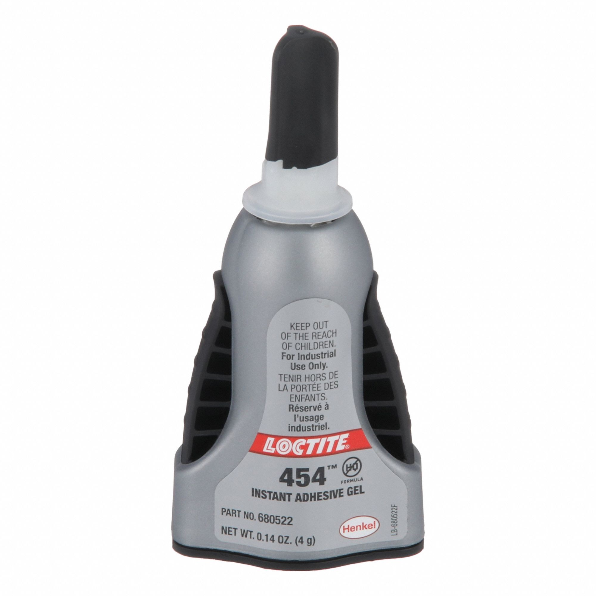 Instant Adhesive: 454, 0.14 fl oz, Bottle, Clear, Thin Liquid, 45 sec Working Time