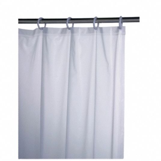 Ability One, 7230-00-849-9839, Vinyl, Shower Curtain - 1llu1