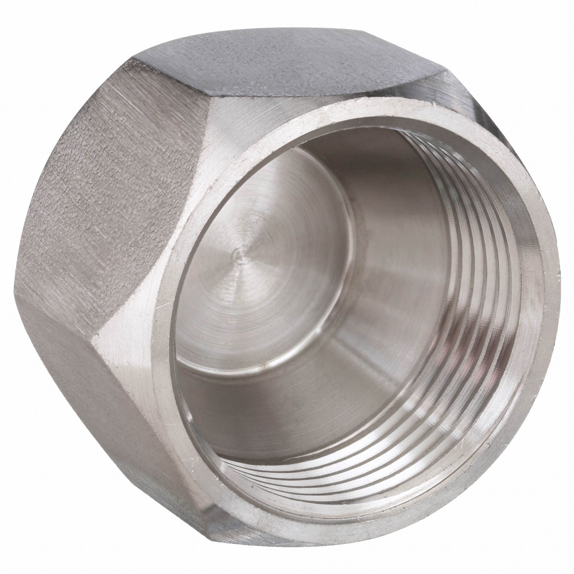 AIRWAY Cap, JIC Connection Type, 1 in Tube Size, 1EA 1LNU50304C16SS