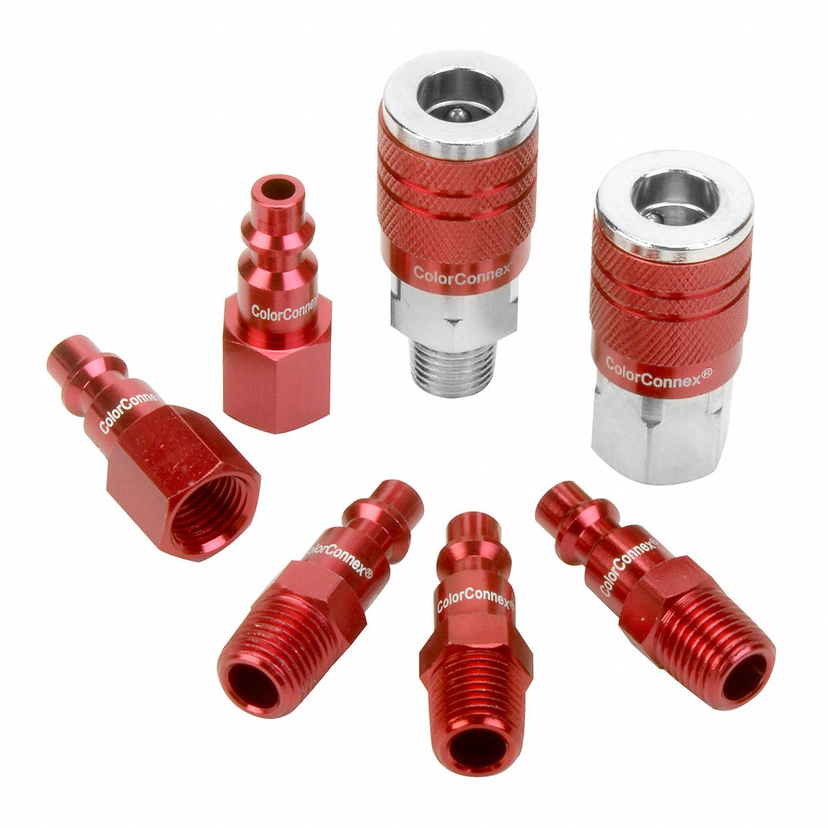 LEGACY Quick Connect Hose Coupling Set: 1/4 in Coupling Size, Sleeve, 1 ...